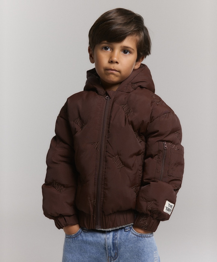 Uniseks jas bruin