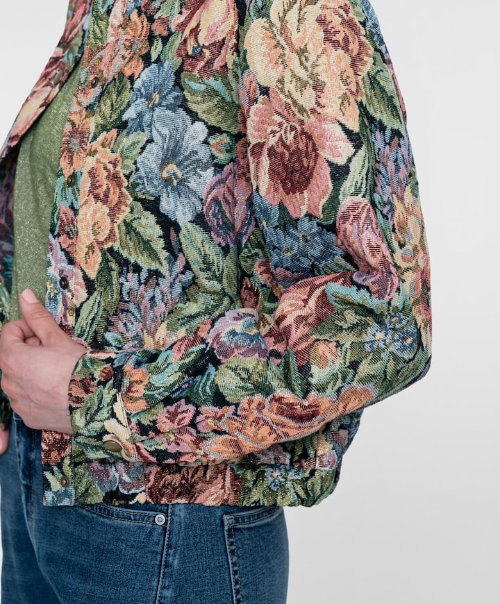 Dames jas multicolor