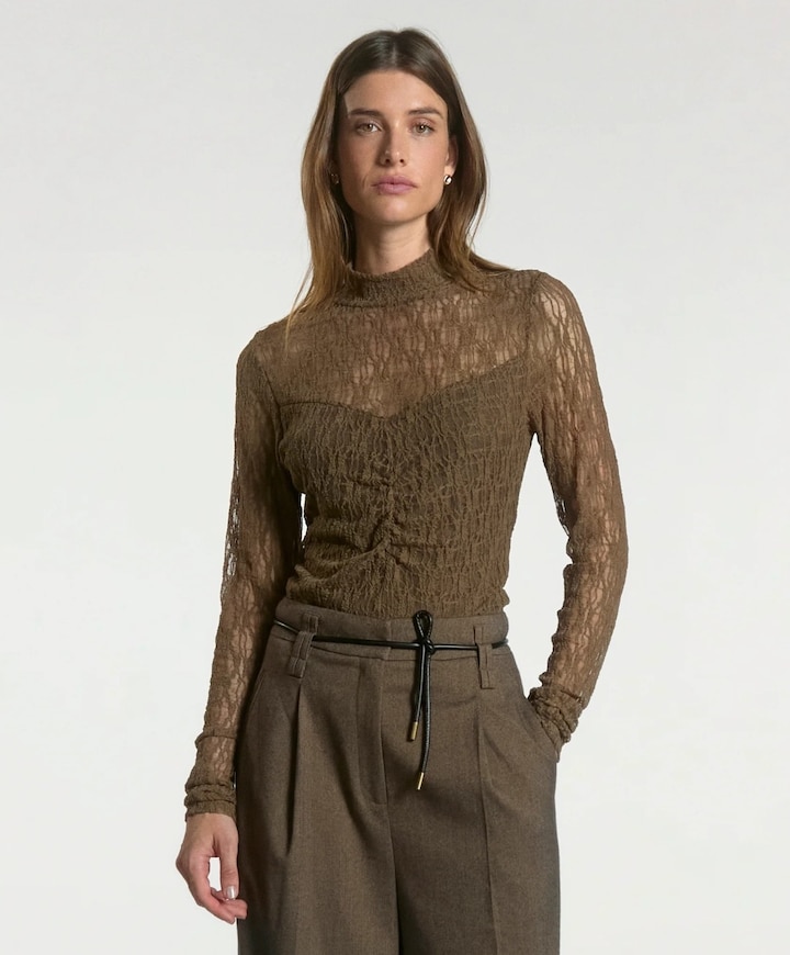 Dames top groen