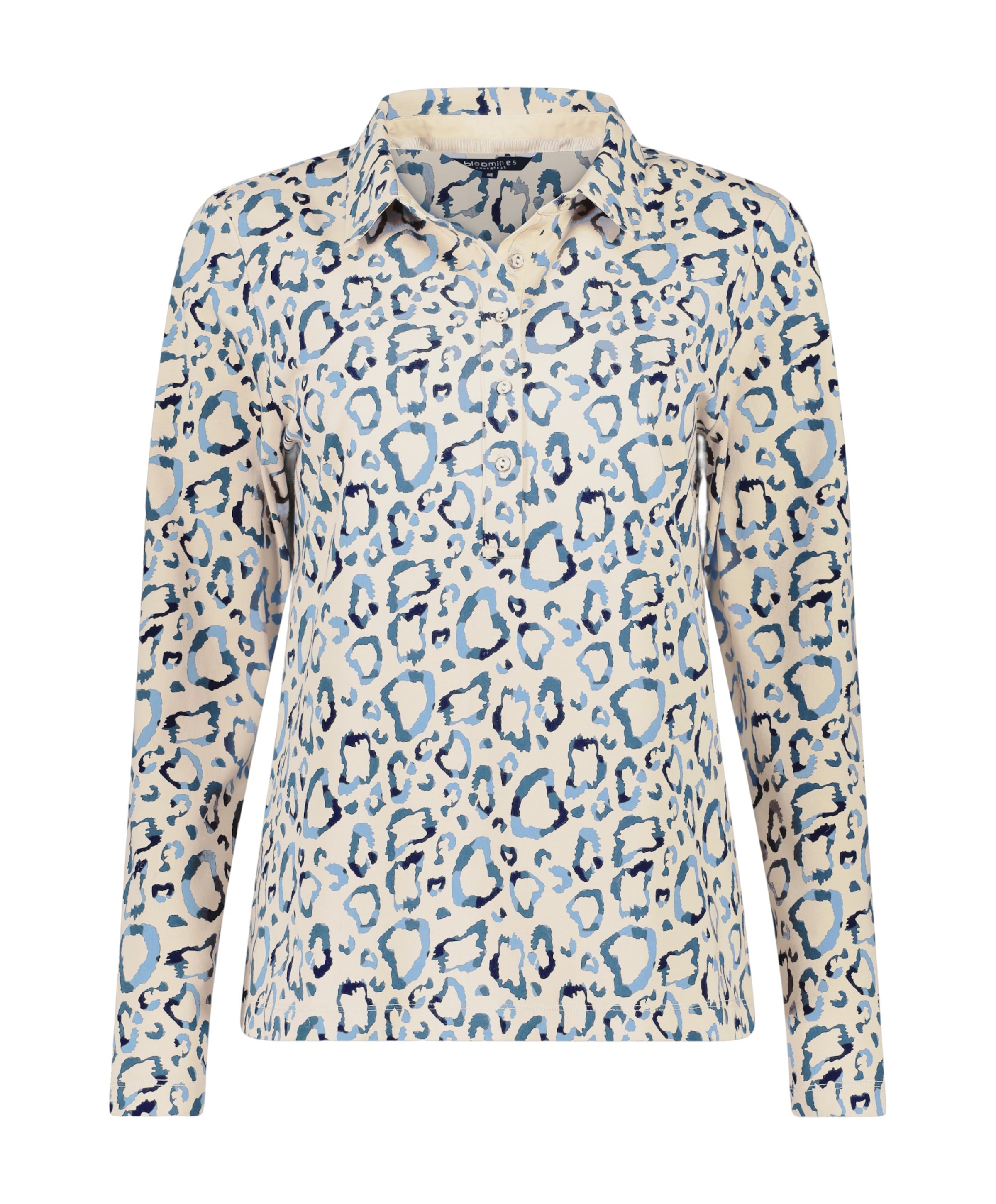 Dames polo blauw