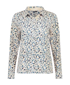 Dames polo blauw