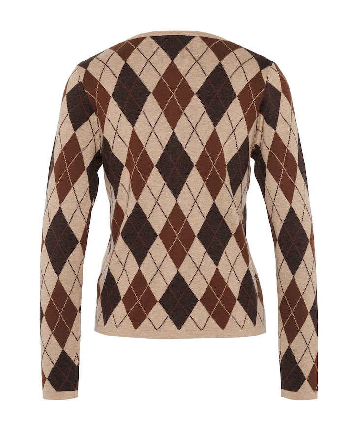 Dames vest beige