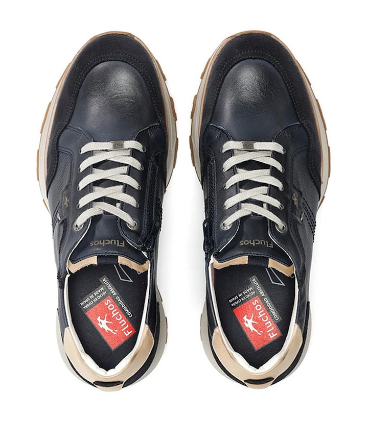 heren sneakers blauw