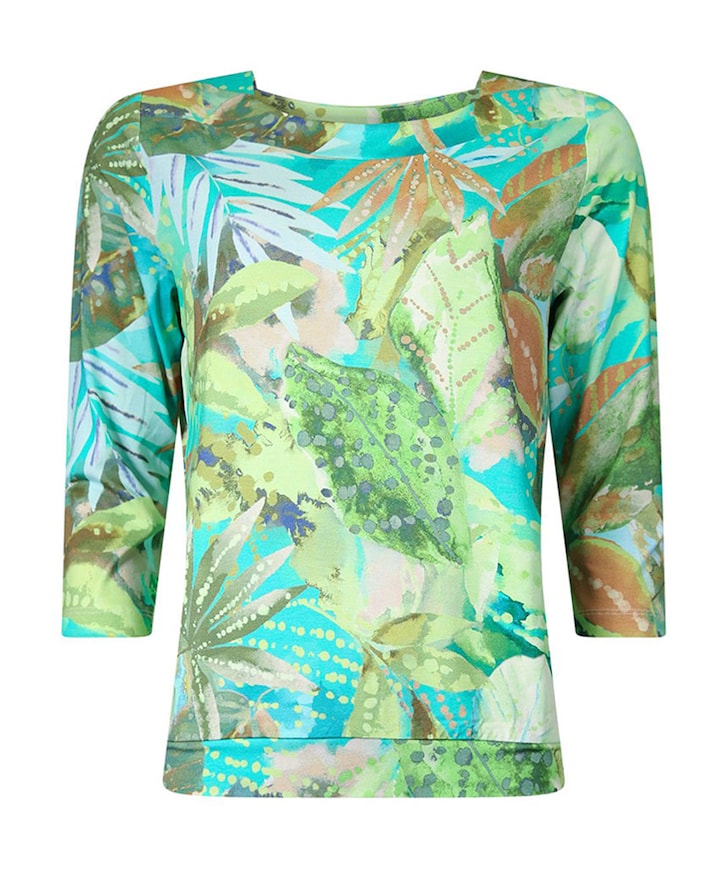 Dames longsleeve groen