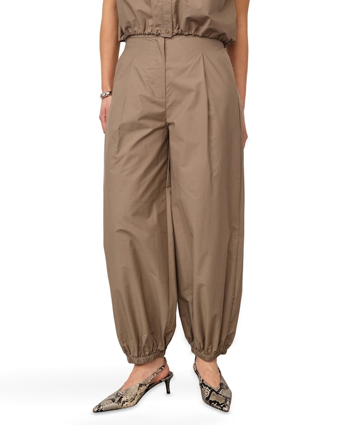 OpheliaCC Balloon dames broek beige