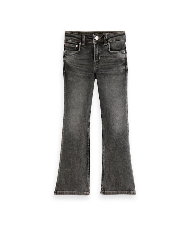 The Charm flared Underground jeans grijs