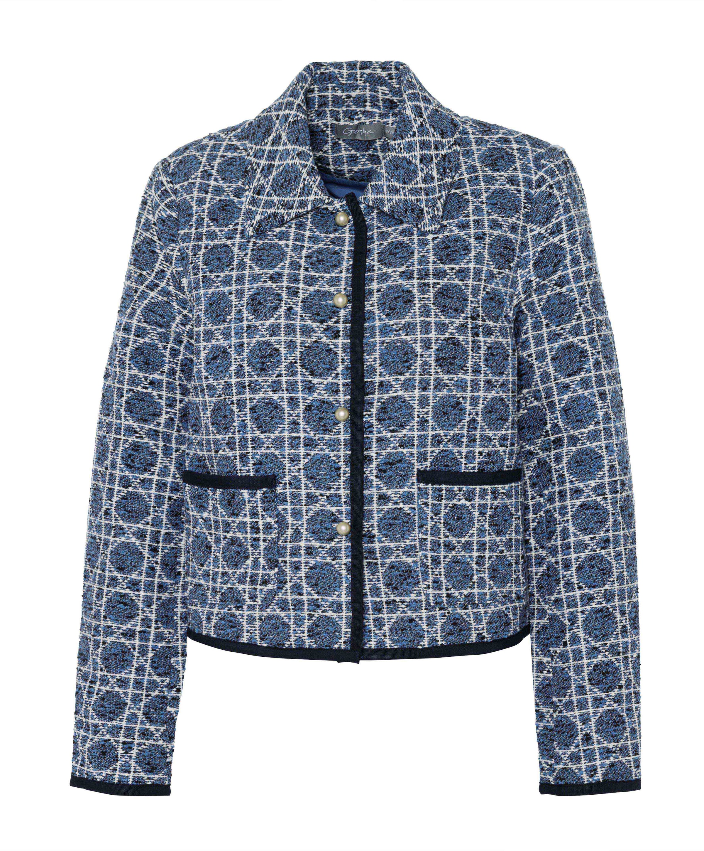 Dames jas blauw