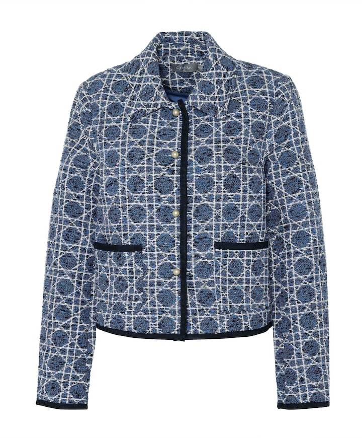 Dames jas blauw