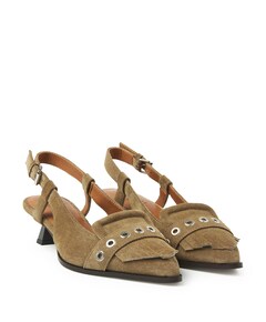 Lea Katie dames slingbacks bruin