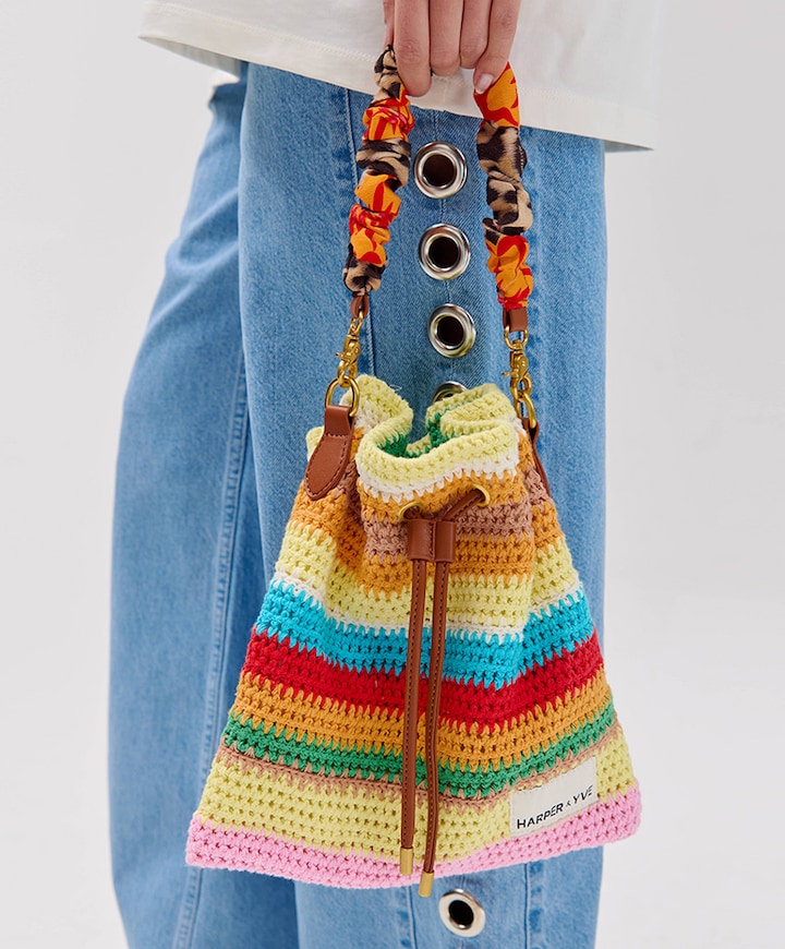 Dames tas multicolor