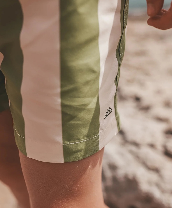 Jongens zwemshort groen