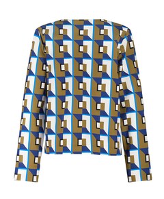 Dames longsleeve multicolor