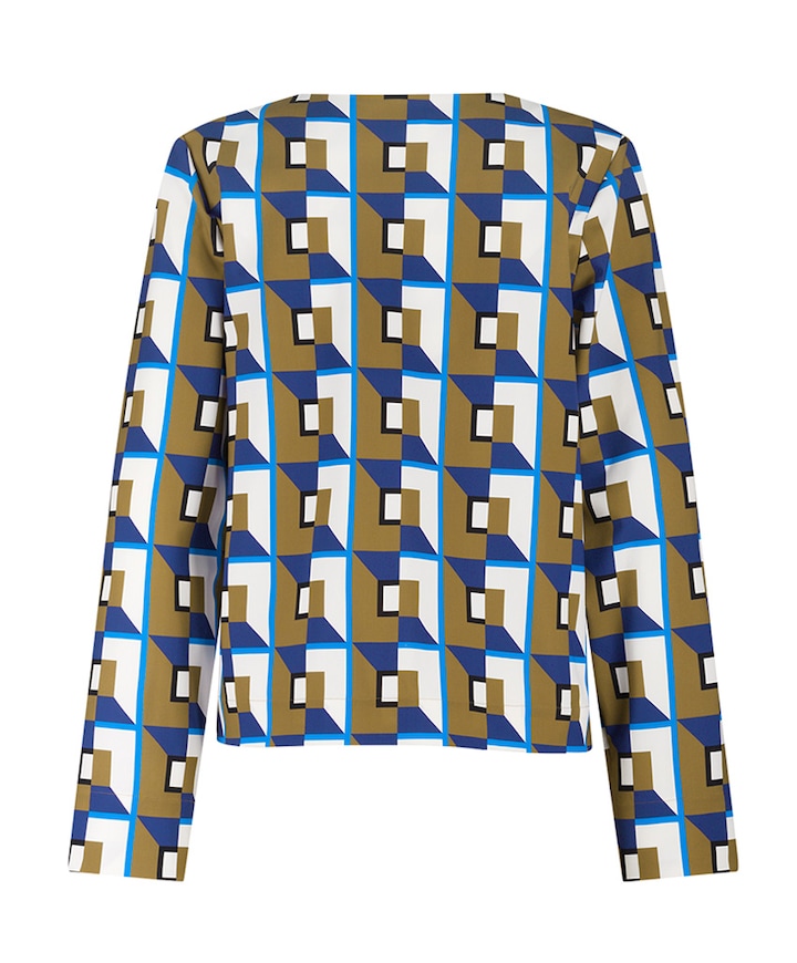 Dames longsleeve multicolor