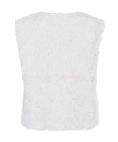 Dames gilet ecru