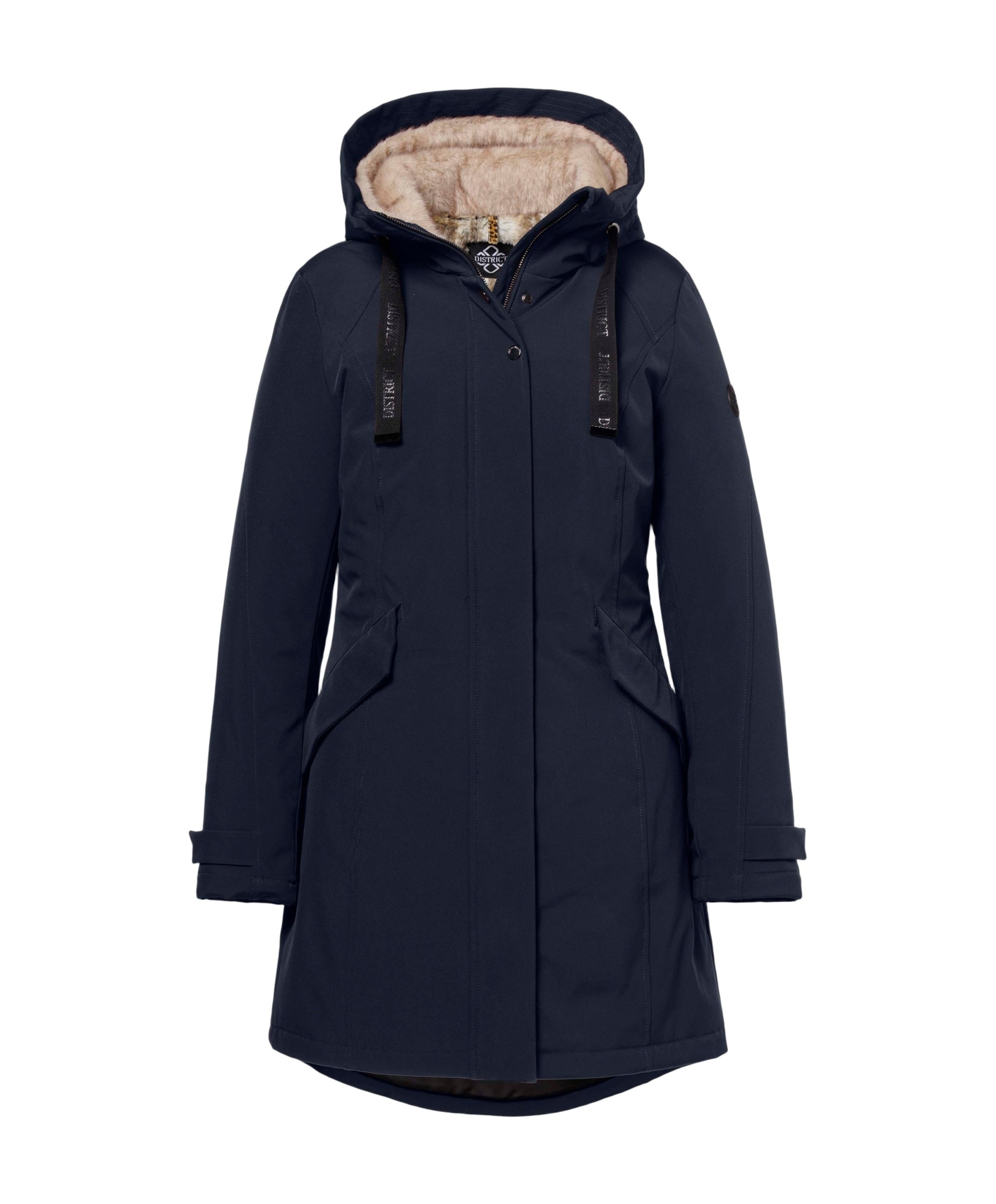 Dames jas blauw