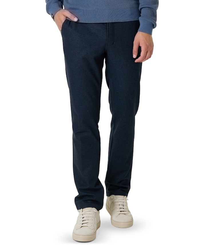 heren broek blauw