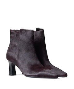 Desma dames enkellaarzen bordeaux