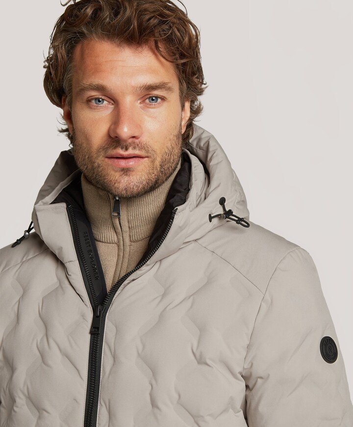 Heren jas beige