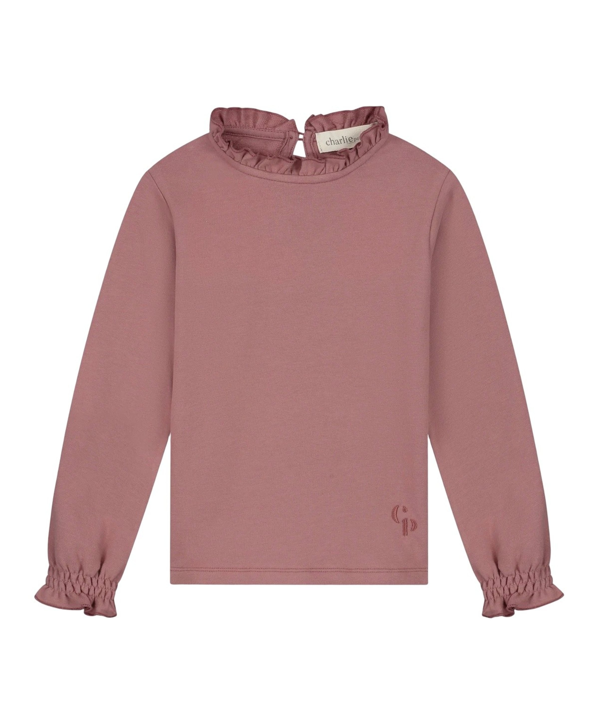 Meisjes longsleeve roze