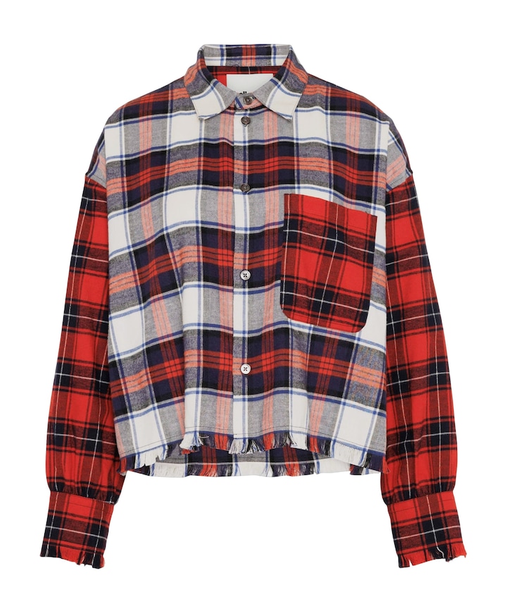 Dames blouse rood