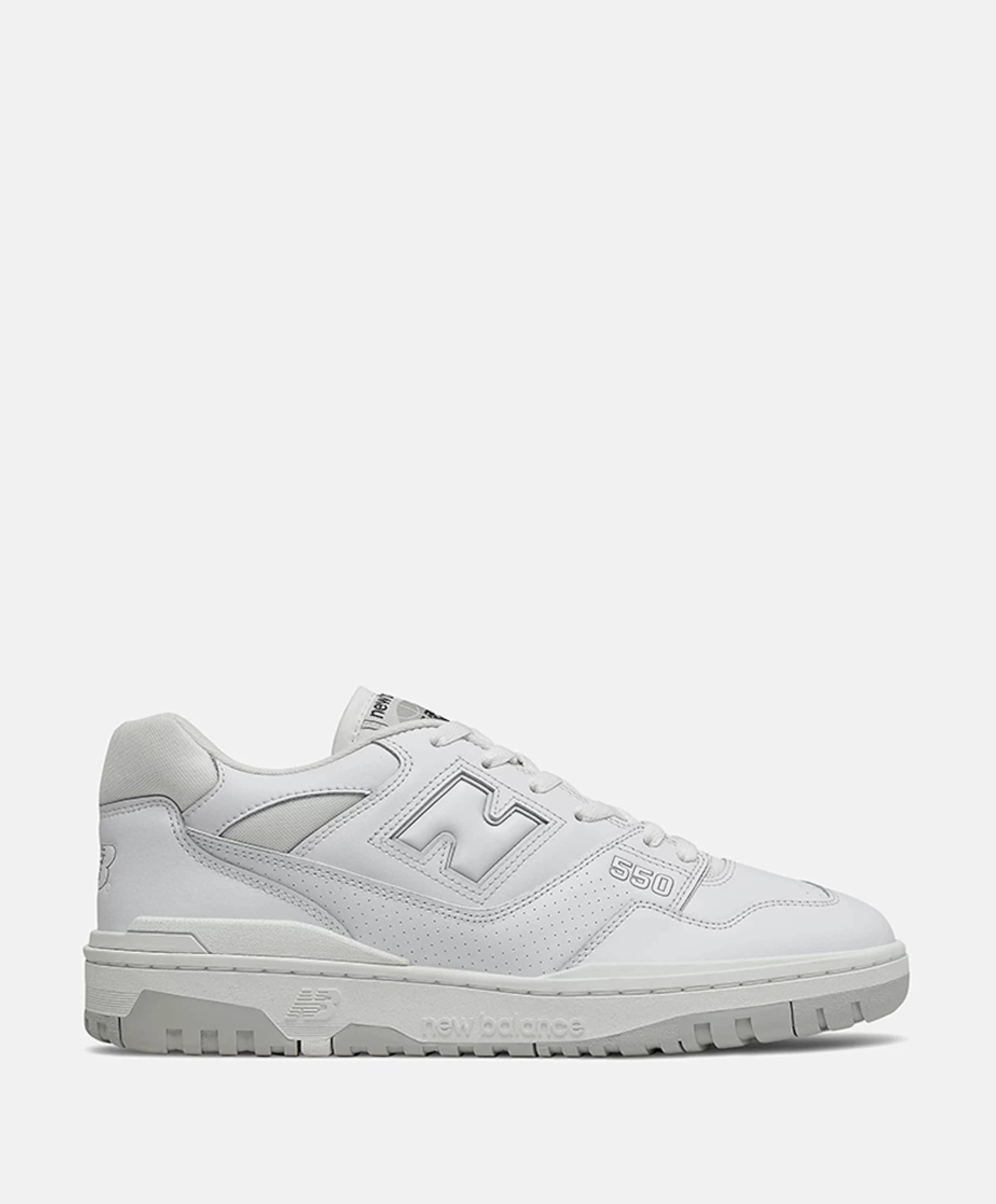 New Balance BB550 heren sneakers wit