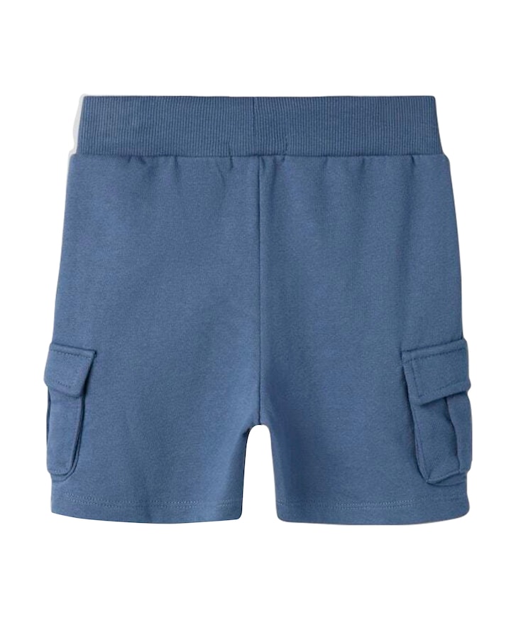 NMMOLI SWEAT SHORTS UNB NOOS jongens korte broek blauw