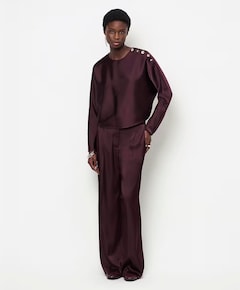 Dames blouse paars