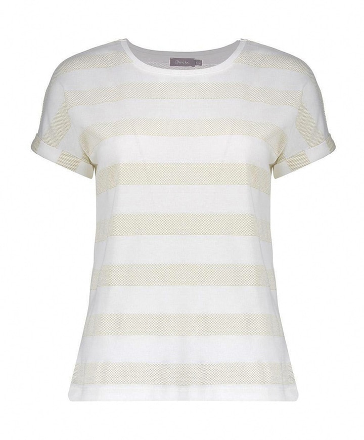Dames T-shirt ecru