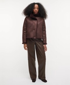 Dames jas bordeaux