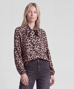 Dames blouse beige
