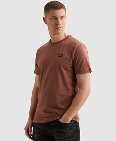 Heren t-shirt bordeaux