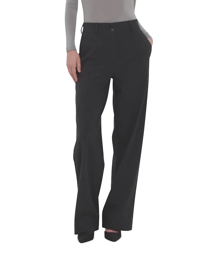 SOPHIAFV 285 CHARCOAL MELANGE dames pantalon grijs