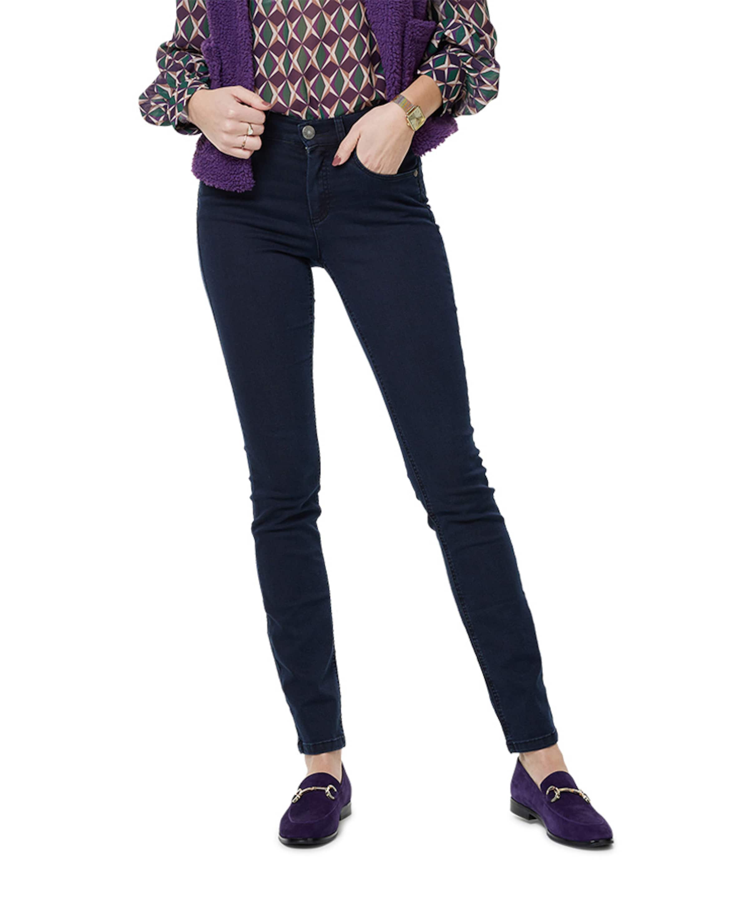 5 Pocket Super Stretch Lang dames broek blauw