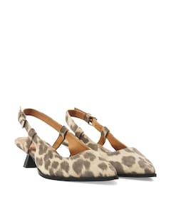 Lea Elina dames slingbacks bruin