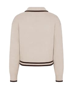 Meisjes vest beige