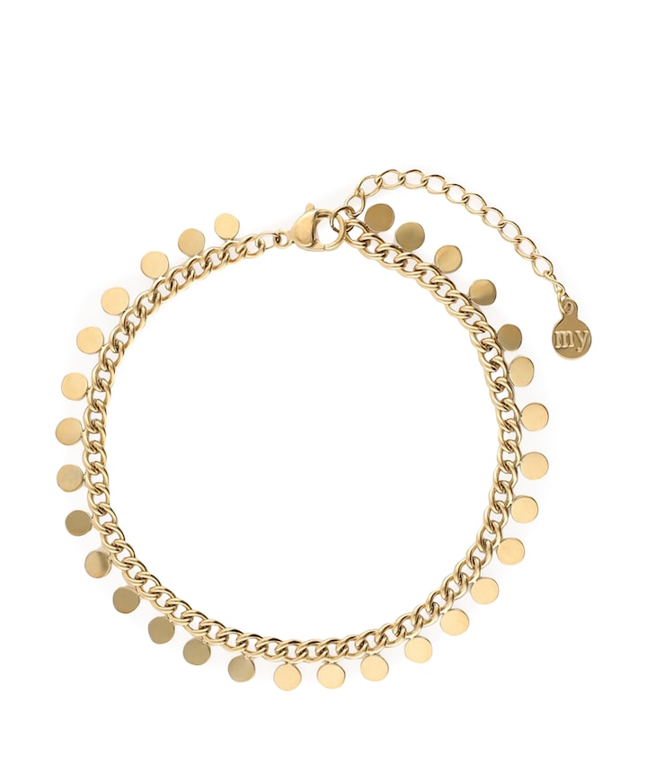 Dames armband goud