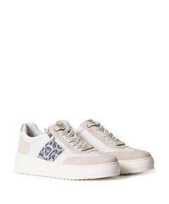 Women Lace-up dames sneakers beige