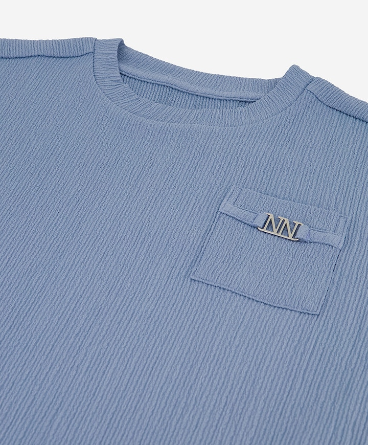 T-shirt blauw