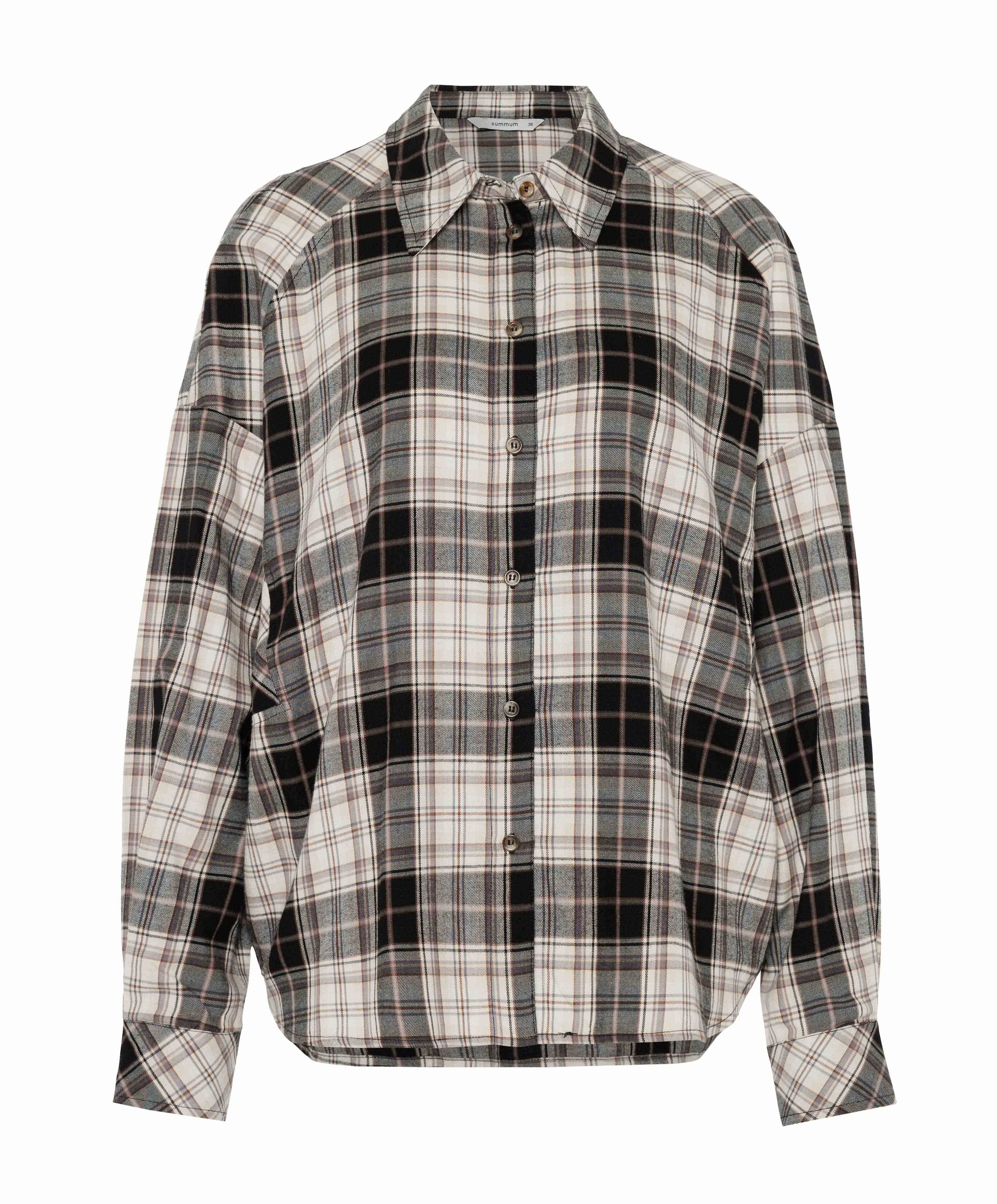 Dames blouse grijs
