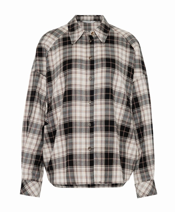 Dames blouse grijs