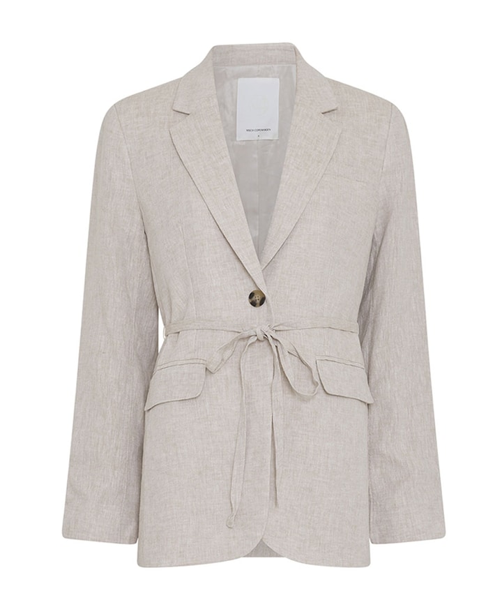 Dames blazer beige