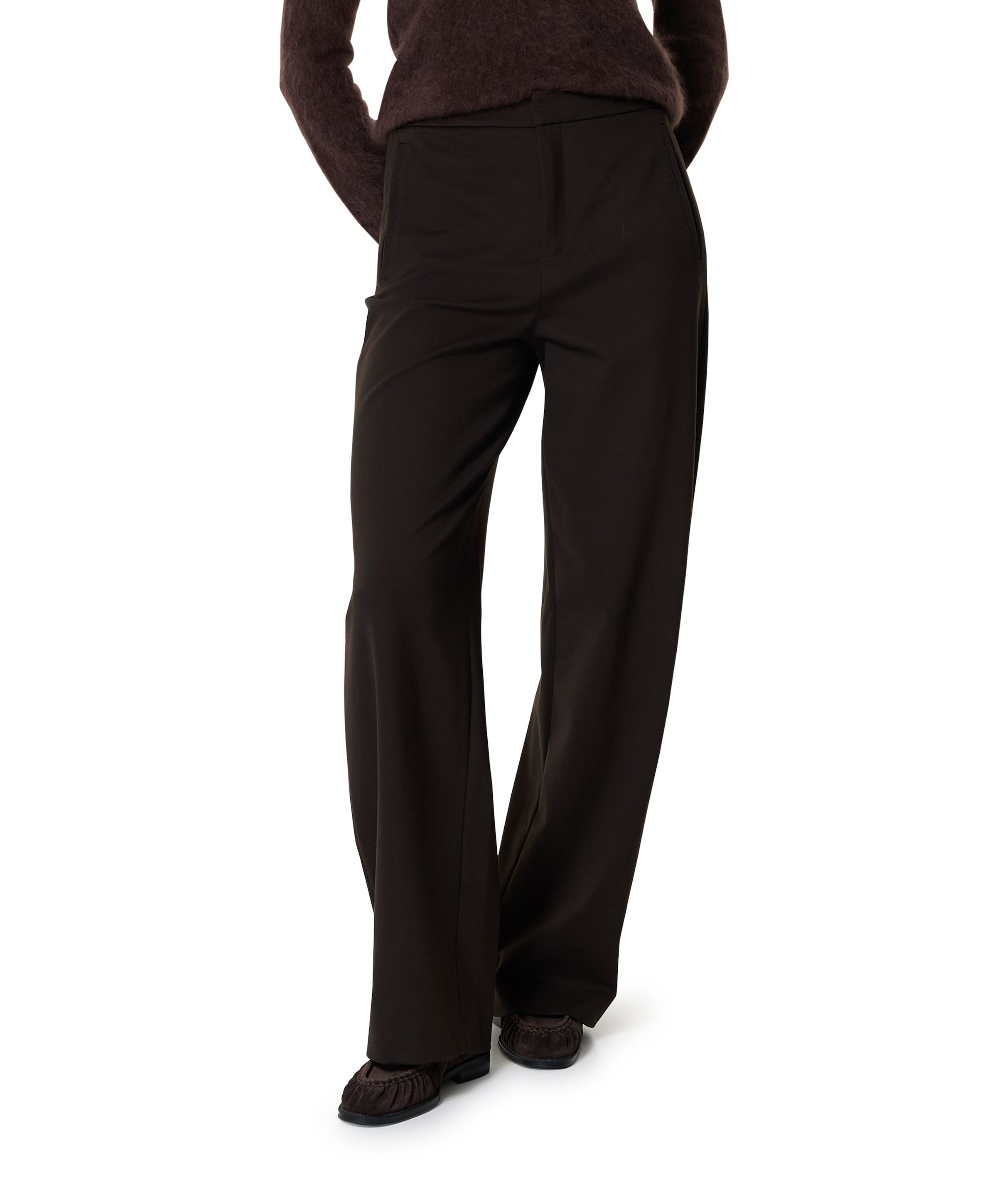 Fae_o dames broek bruin