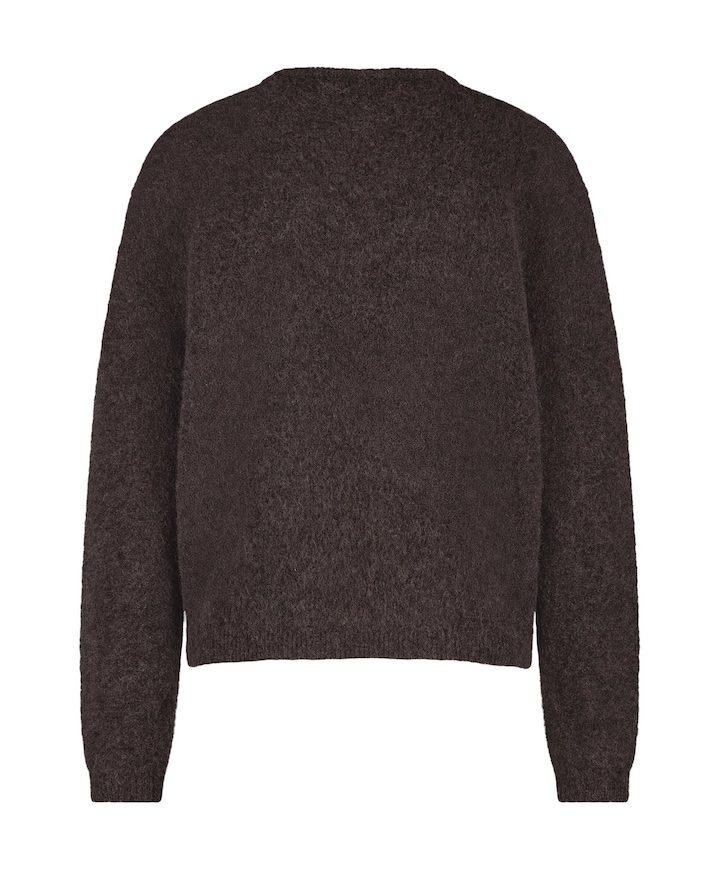Dames vest bruin