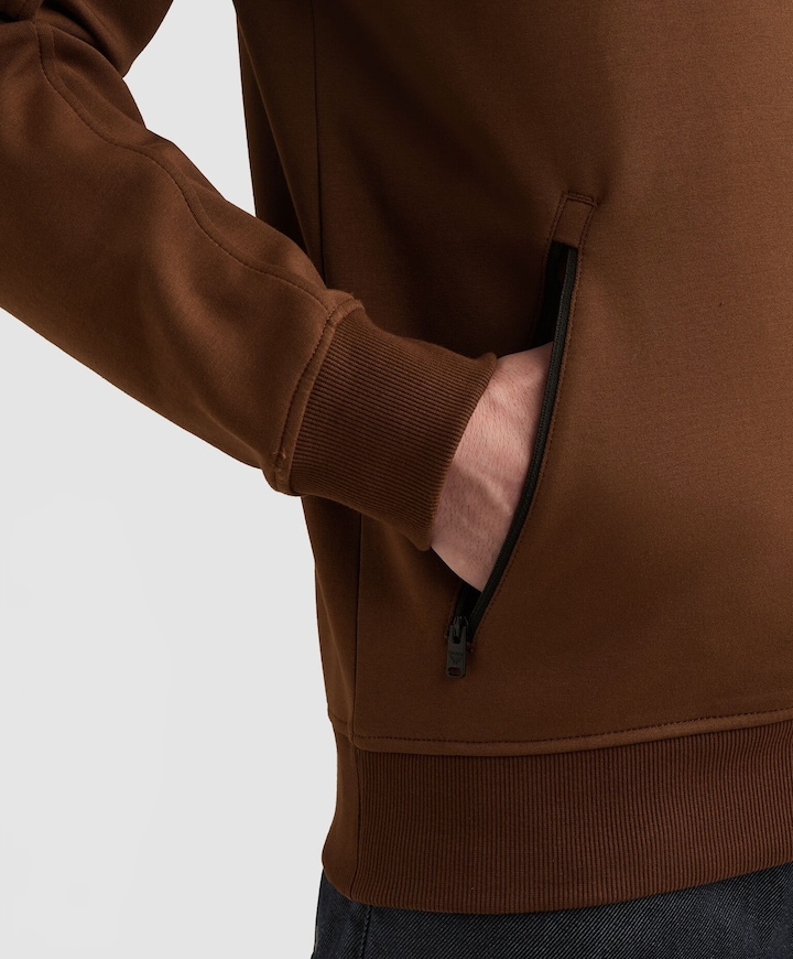 Heren vest bruin