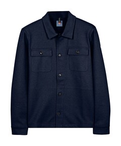 Heren overshirt blauw