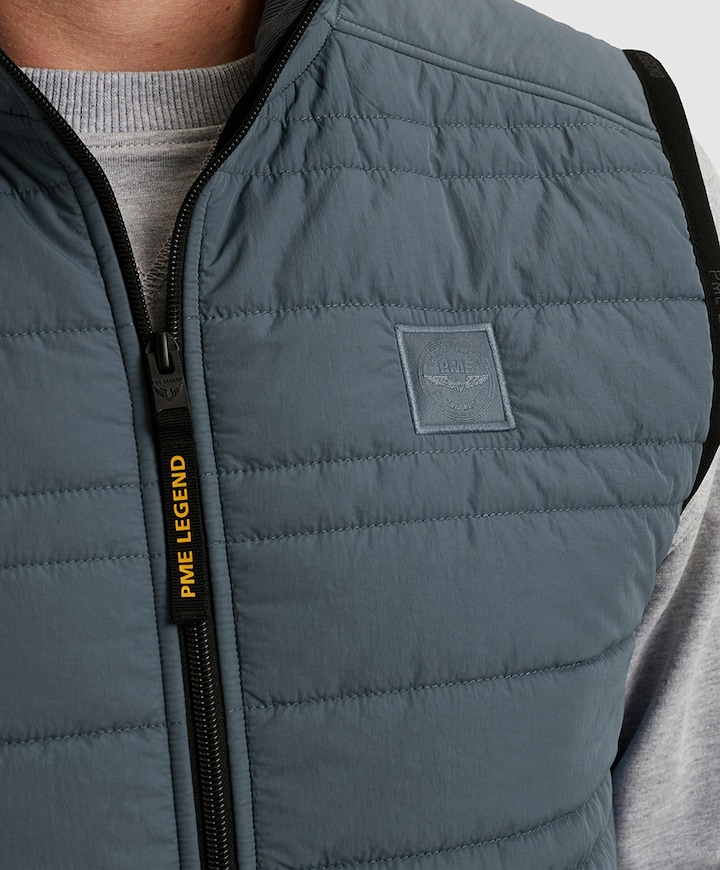 Heren bodywarmer blauw