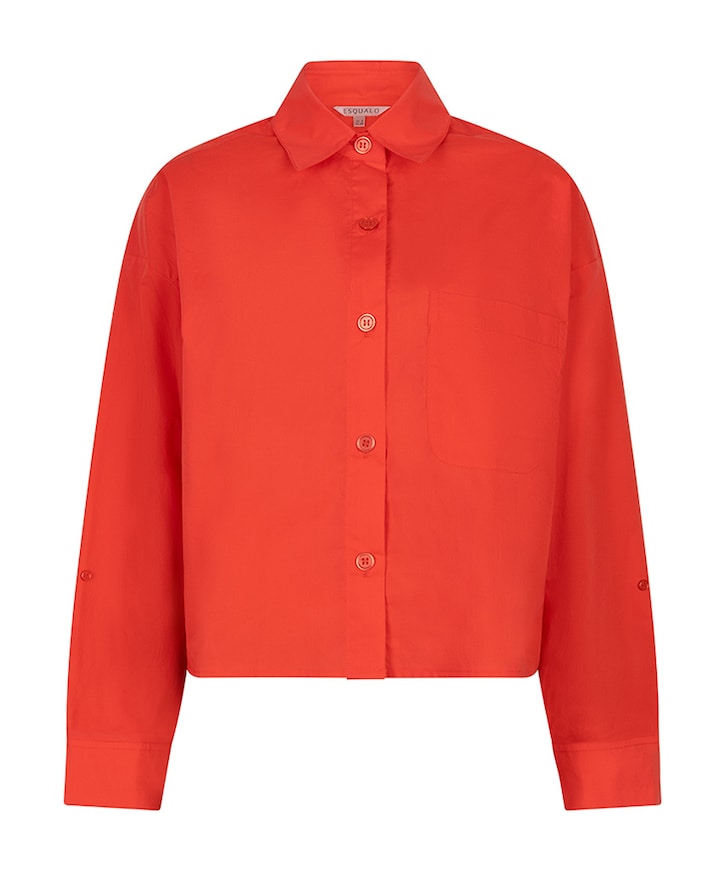 Dames blouse rood