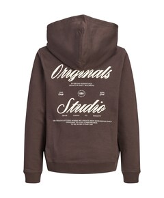 Jongens hoodie bruin