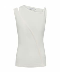 Dames top ecru