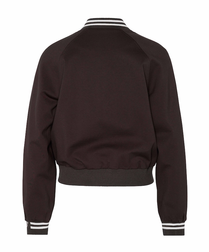 Dames vest bruin